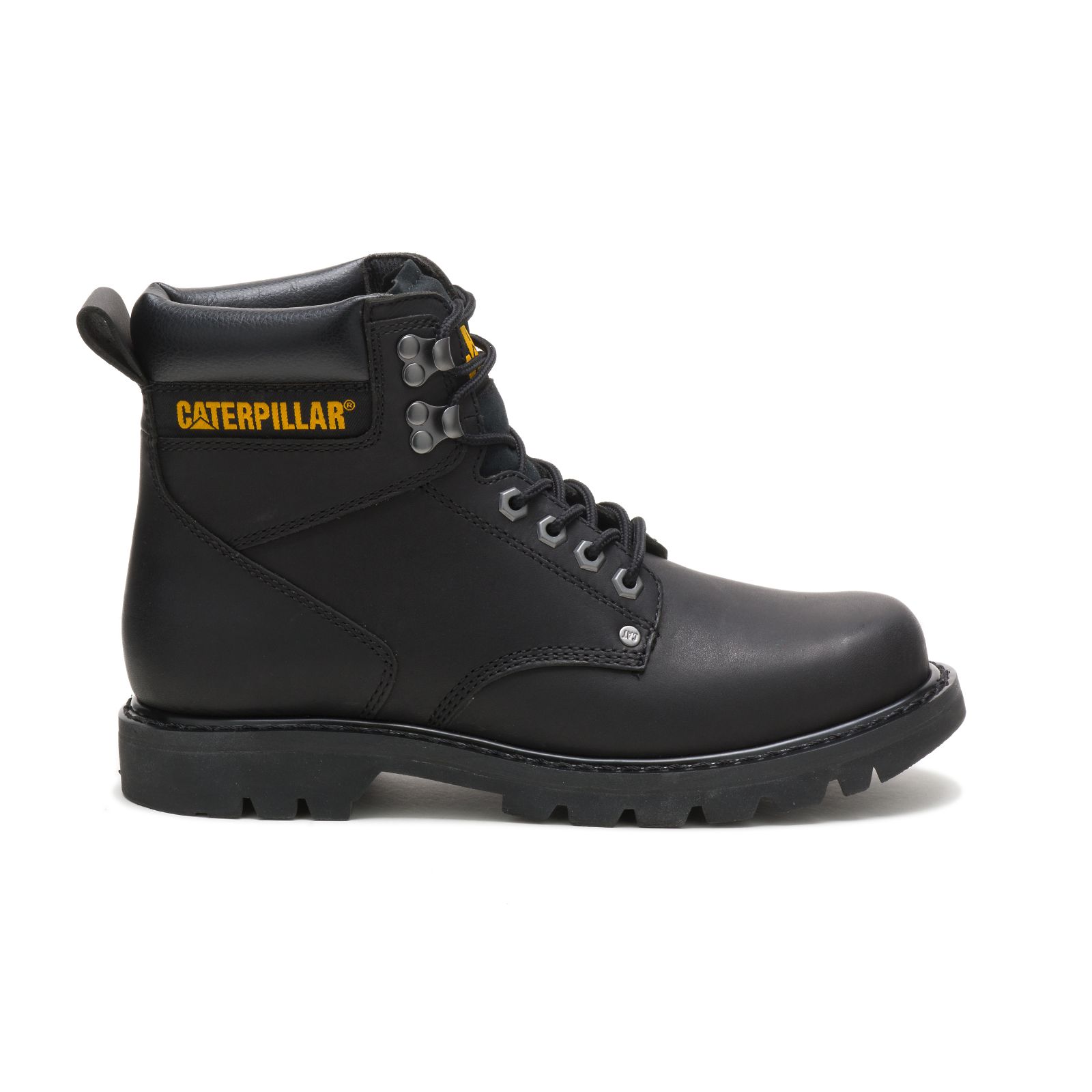 Caterpillar Second Shift Philippines - Mens Work Boots - Black 67804CWPH